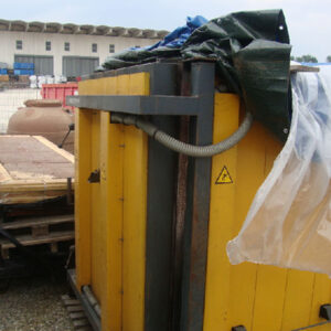 Forno elettrico  2,2 mc per trattamento termico, distensione