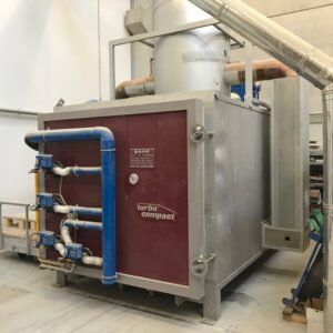 Forno usato gas SAFF per ceramica e porcellana, volume utile 6,0 mc